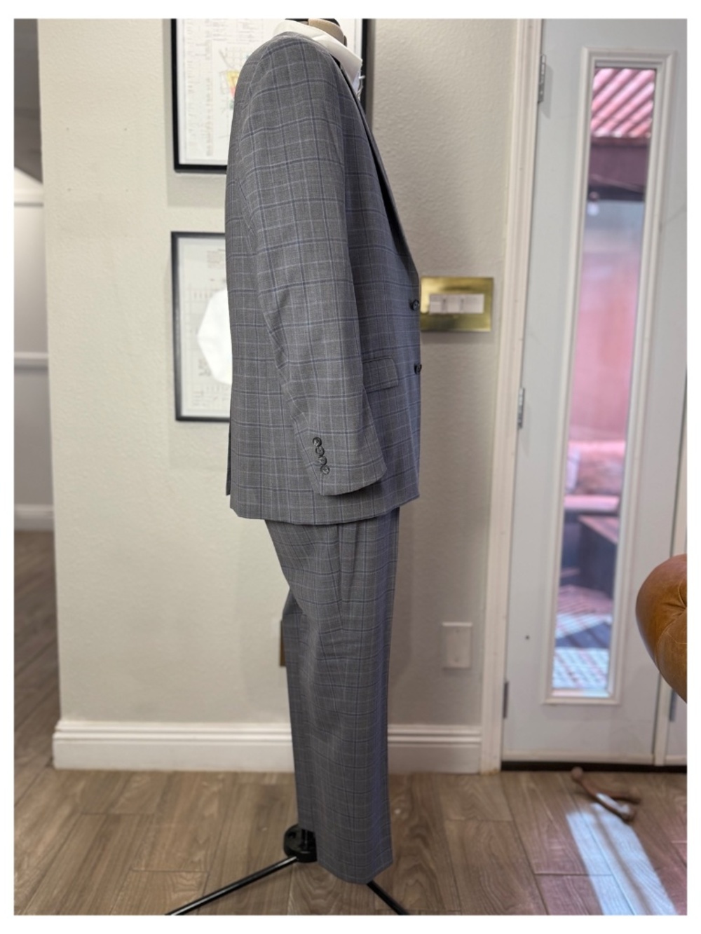 Brooks Brothers Regent BrooksCool REDA Plaid 2-Piece Suit 46R - Picture 3 of 14